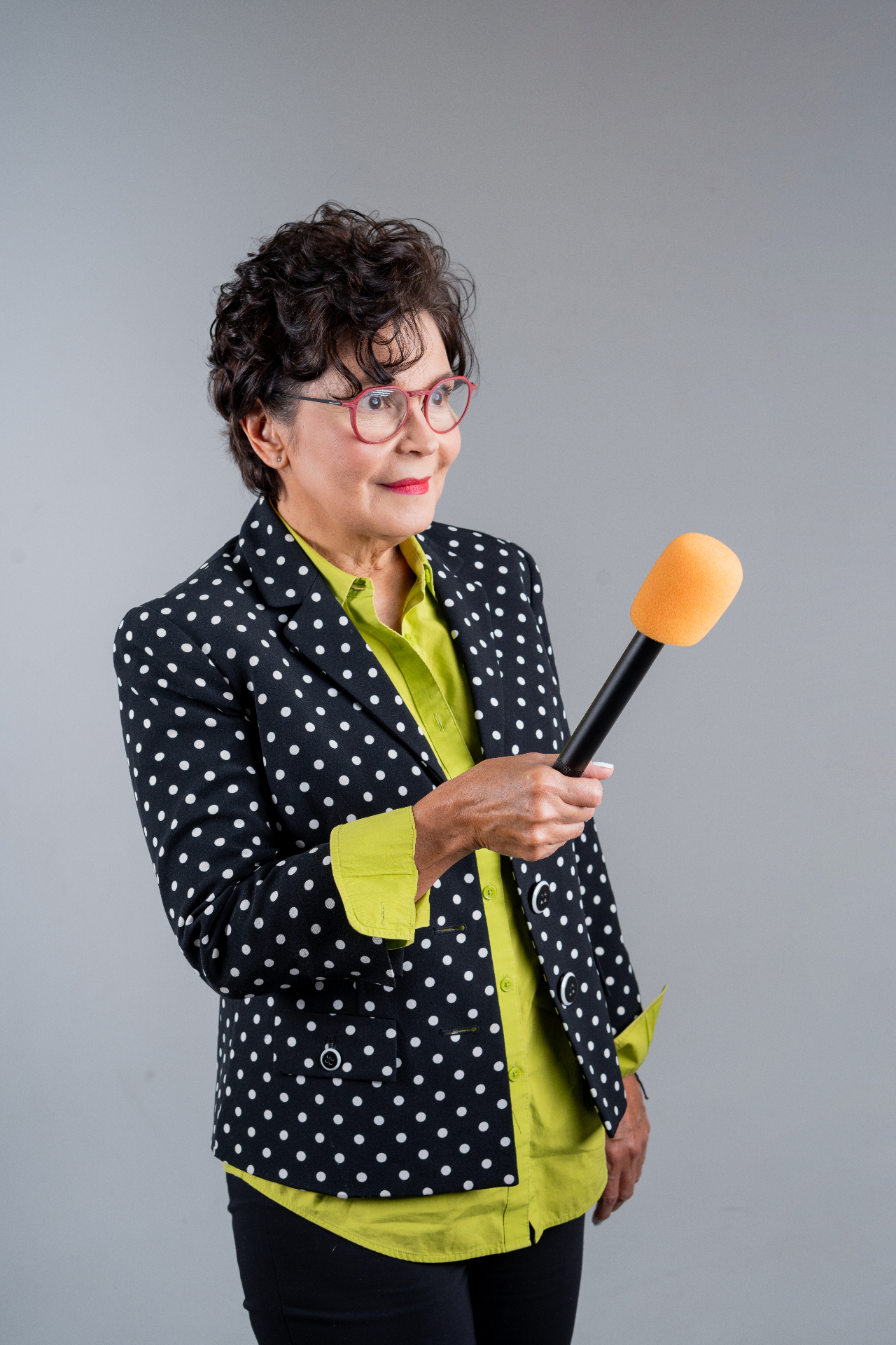 Retrato de la periodista Graciela Beltrán Carías